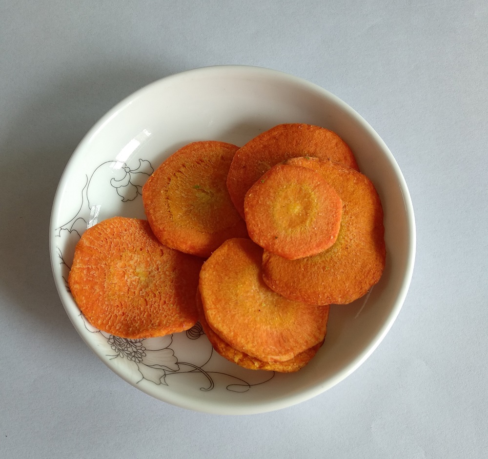 Fried Carrot Crisps