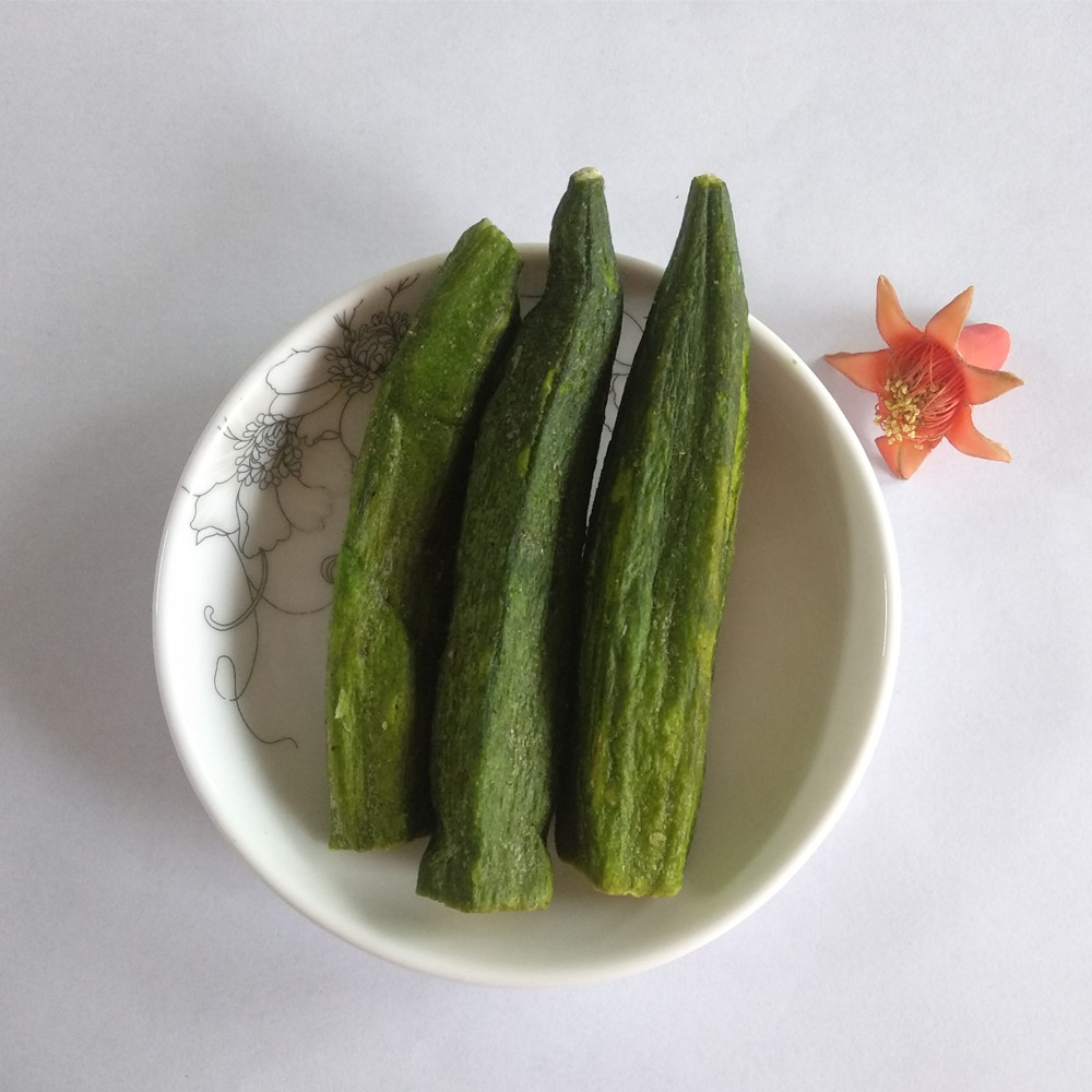 Fried Okra Crisps